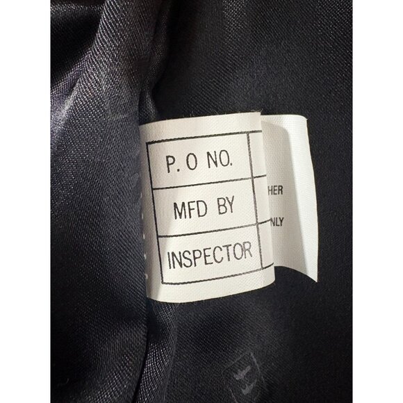 Belstaff motorcycle leather jacket size US 16 46 EU color Black mint condition - Picture 3 of 10